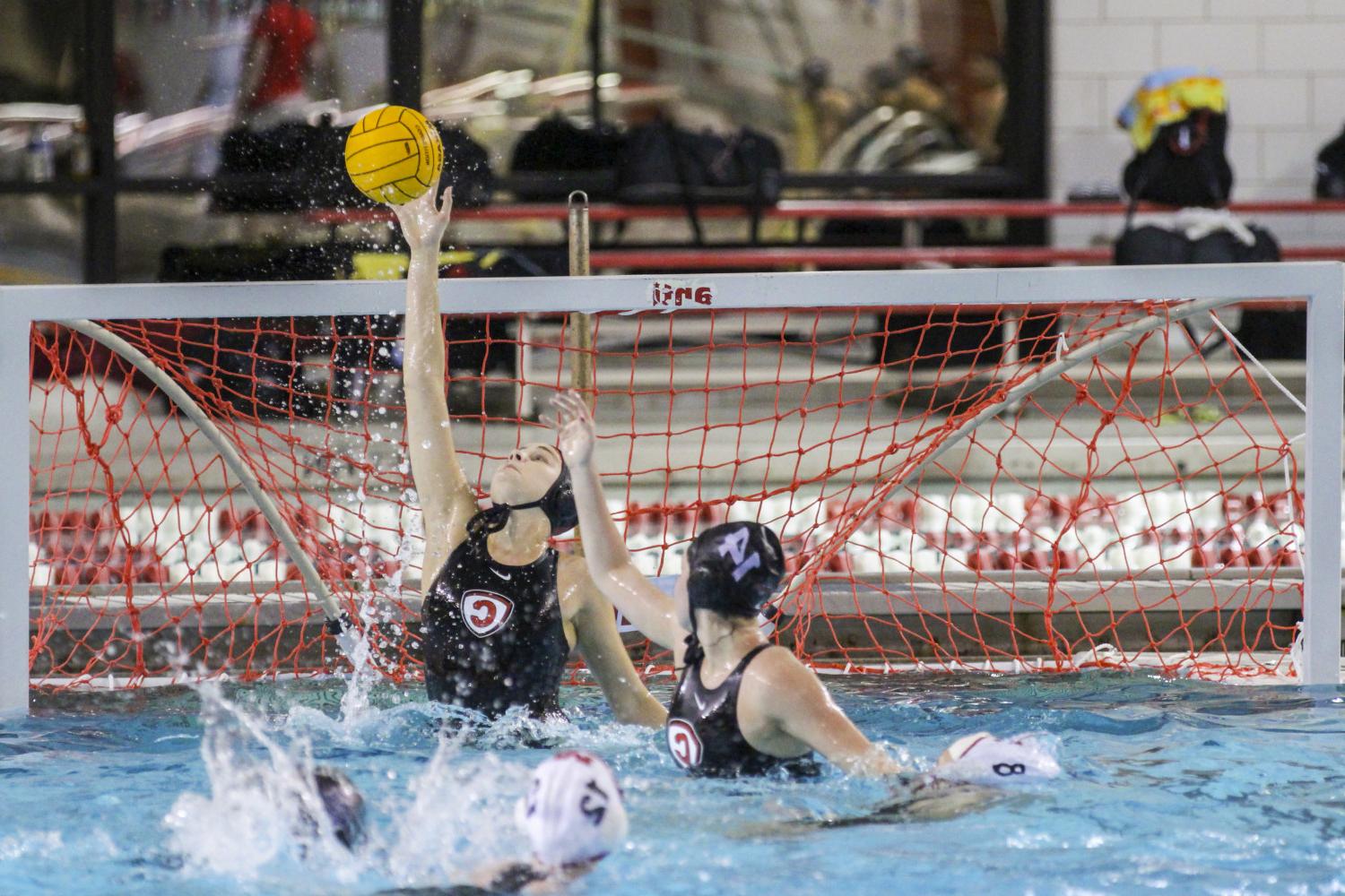 <a href='http://fkmn.1718114.net'>BETVLCTOR伟德登录</a> student athletes compete in a water polo tournament on campus.